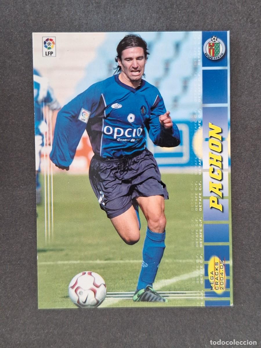 Cromos de f&uacute;tbol: L3 PACHON GETAFE C. F. 143 PANINI MEGACRACKS 2004 2005 04 05