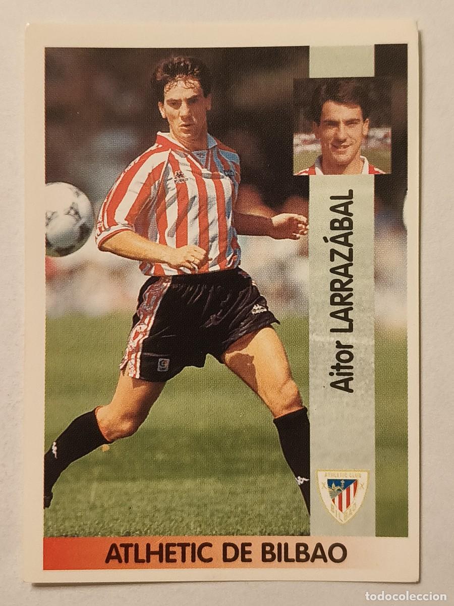 Cromos de f&uacute;tbol: #198 LARRAZABAL (ATHLETIC BILBAO) LIGA 96/97 PANINI