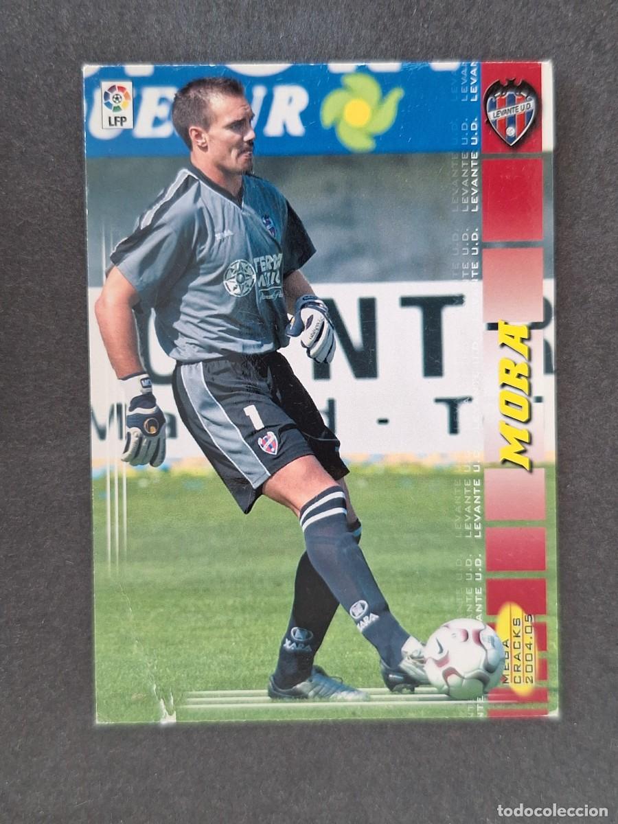 Cromos de f&uacute;tbol: L3 MORA LEVANTE U. D. 146 PANINI MEGACRACKS 2004 2005 04 05