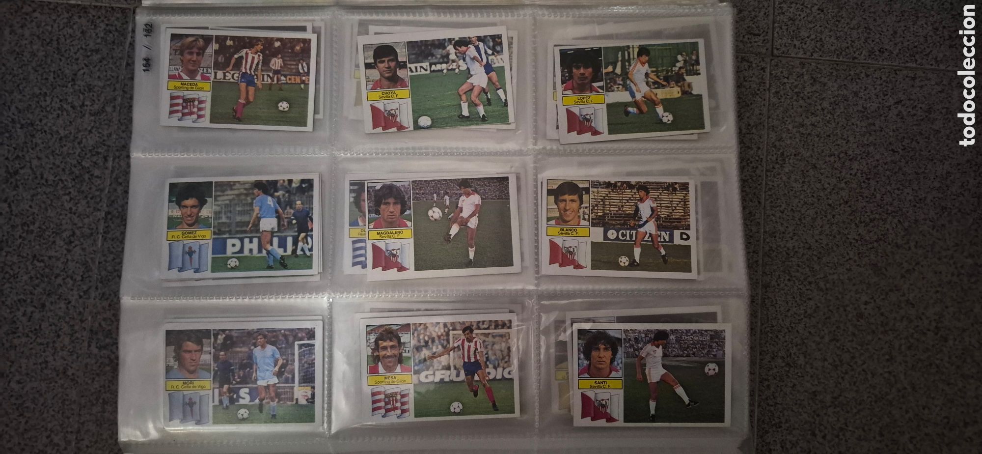 Cromos de f&uacute;tbol: CROMO LIGA ESTE T.82 83