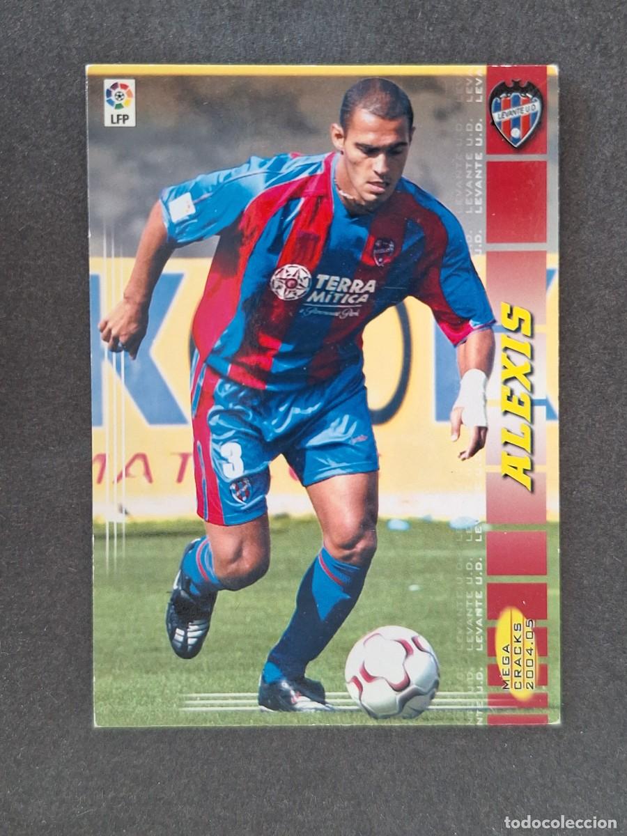 Cromos de f&uacute;tbol: L3 ALEXIS LEVANTE U. D. 149 PANINI MEGACRACKS 2004 2005 04 05