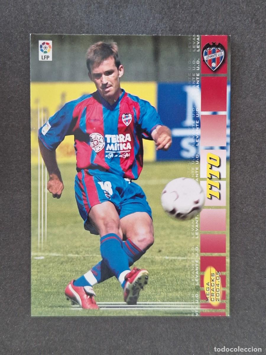 Cartes &agrave; collectionner de Football: L3 TITO LEVANTE U. D. 153 PANINI MEGACRACKS 2004 2005 04 05