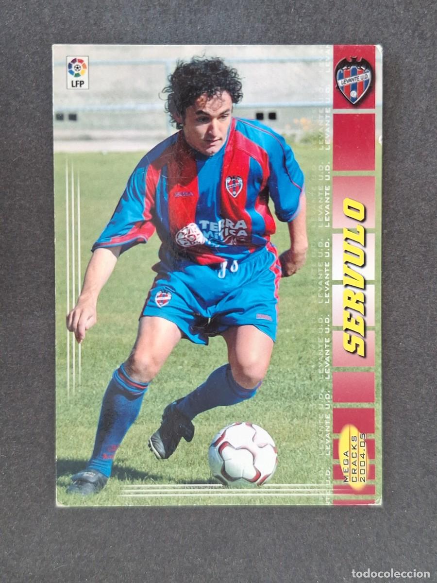 Cromos de f&uacute;tbol: L3 SERVULO LEVANTE U. D. 157 PANINI MEGACRACKS 2004 2005 04 05