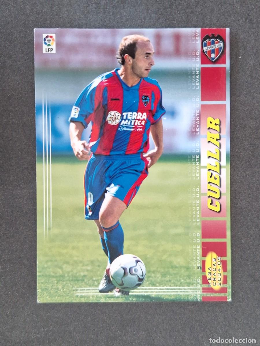 Cromos de f&uacute;tbol: L3 CUELLAR LEVANTE U. D. 159 PANINI MEGACRACKS 2004 2005 04 05