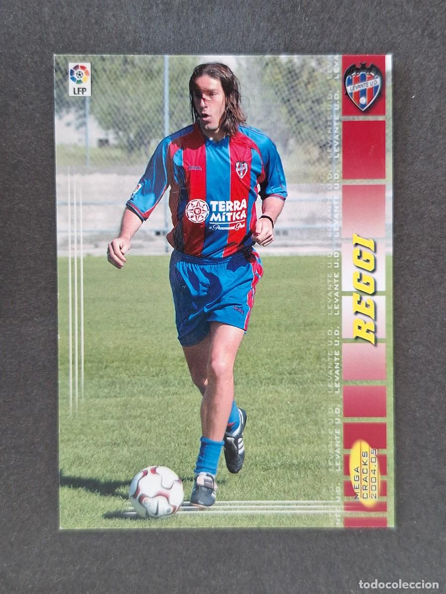 Cromos de f&uacute;tbol: L3 REGGI LEVANTE U. D. 160 PANINI MEGACRACKS 2004 2005 04 05