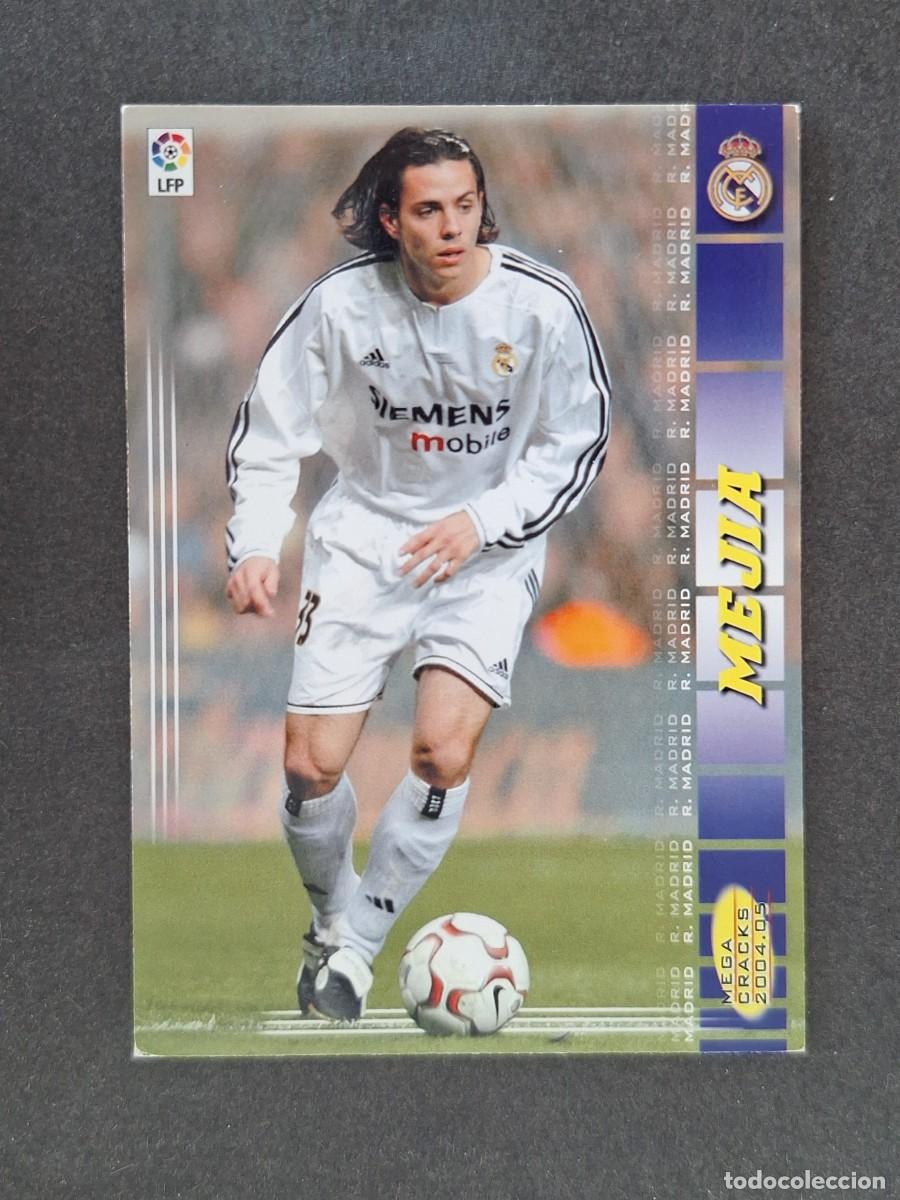 Cromos de f&uacute;tbol: L3 MEJIA REAL MADRID 170 PANINI MEGACRACKS 2004 2005 04 05