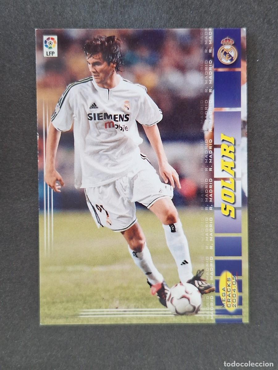 Cromos de f&uacute;tbol: L3 SOLARI REAL MADRID 175 PANINI MEGACRACKS 2004 2005 04 05