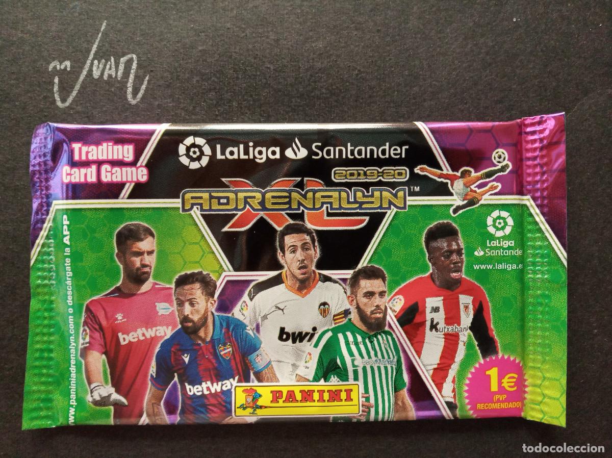 Cromos de f&uacute;tbol: SOBRE SIN ABRIR ADRENALYN VERSION 4 ⚽ PANINI &reg; 2019 2020 LIGA 19 20 WILLIAMS ATHLETIC BAR&Ccedil;A MESSI ?