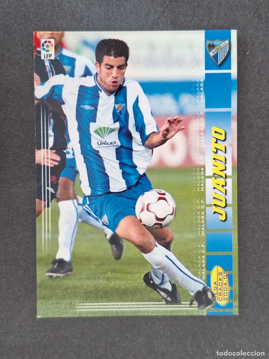 Cromos de f&uacute;tbol: L3 JUANITO MALAGA C. F. 187 PANINI MEGACRACKS 2004 2005 04 05
