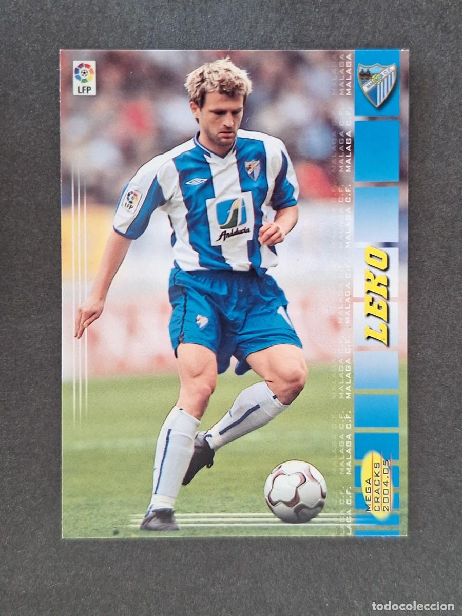 Cromos de f&uacute;tbol: L3 LEKO MALAGA C. F. 191 PANINI MEGACRACKS 2004 2005 04 05