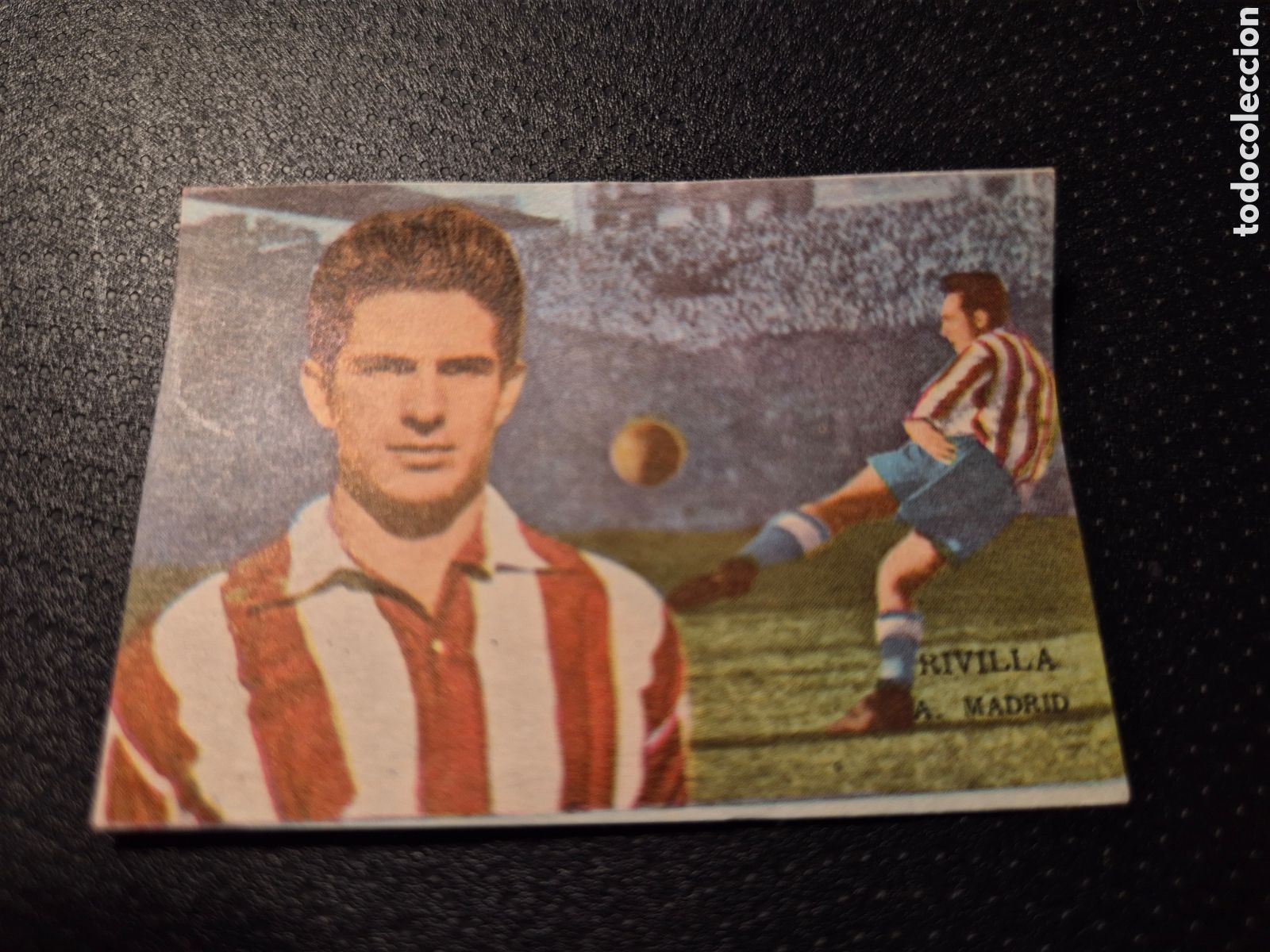 Fu&szlig;ball-Sticker: RIVILLA A MADRID LIGA 1962 1963 62 63 DISGRA FHER