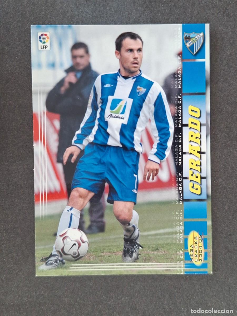 Fu&szlig;ball-Sticker: L3 GERARDO MALAGA C. F. 192 PANINI MEGACRACKS 2004 2005 04 05