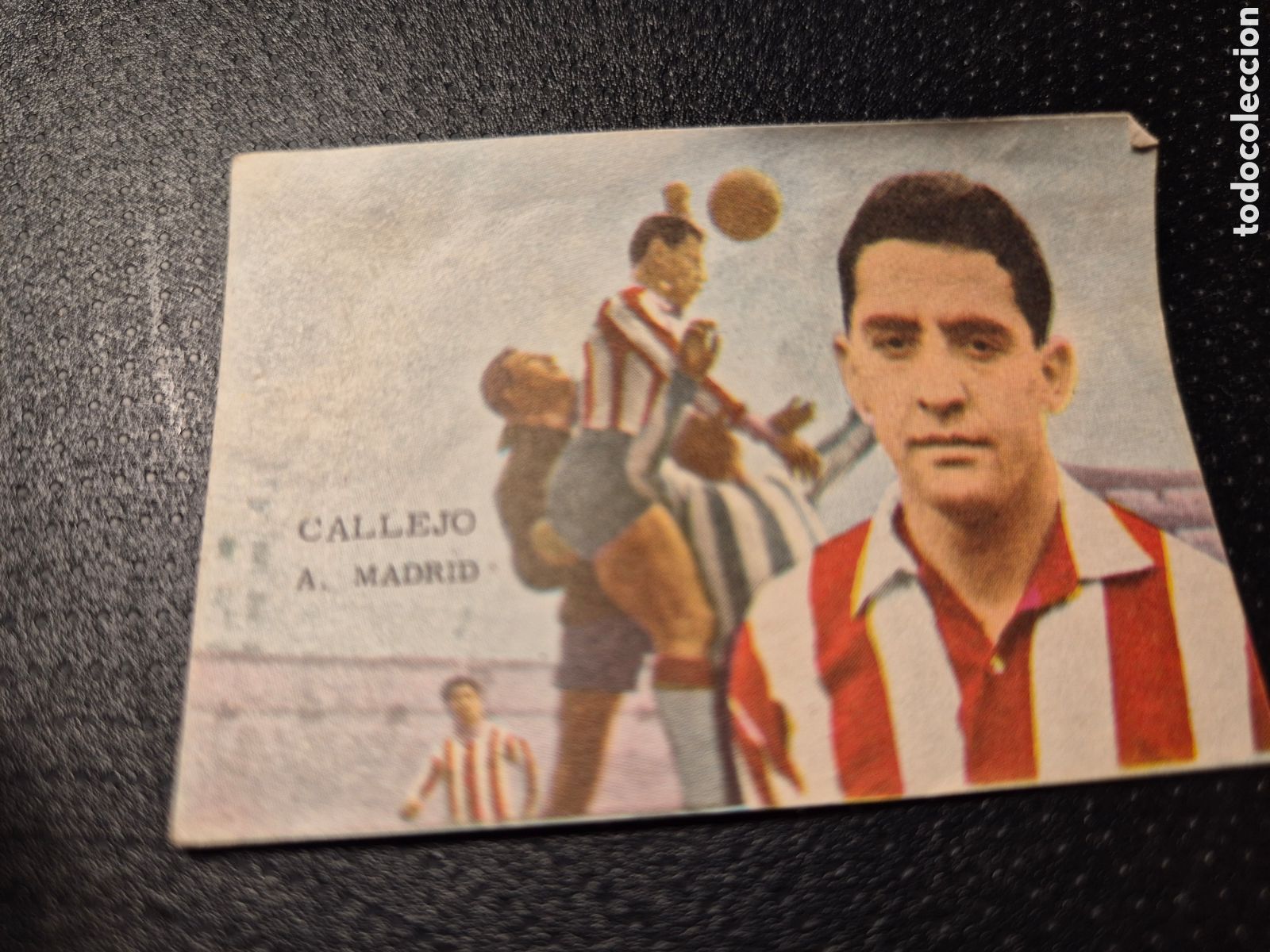 Fu&szlig;ball-Sticker: CALLEJO A MADRID LIGA 1962 1963 62 63 DISGRA FHER