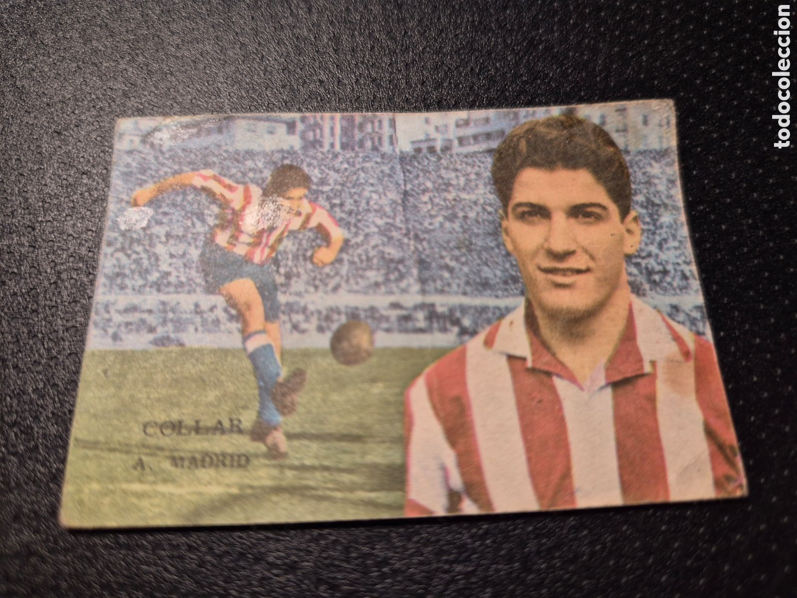 Fu&szlig;ball-Sticker: COLLAR A MADRID LIGA 1962 1963 62 63 DISGRA FHER