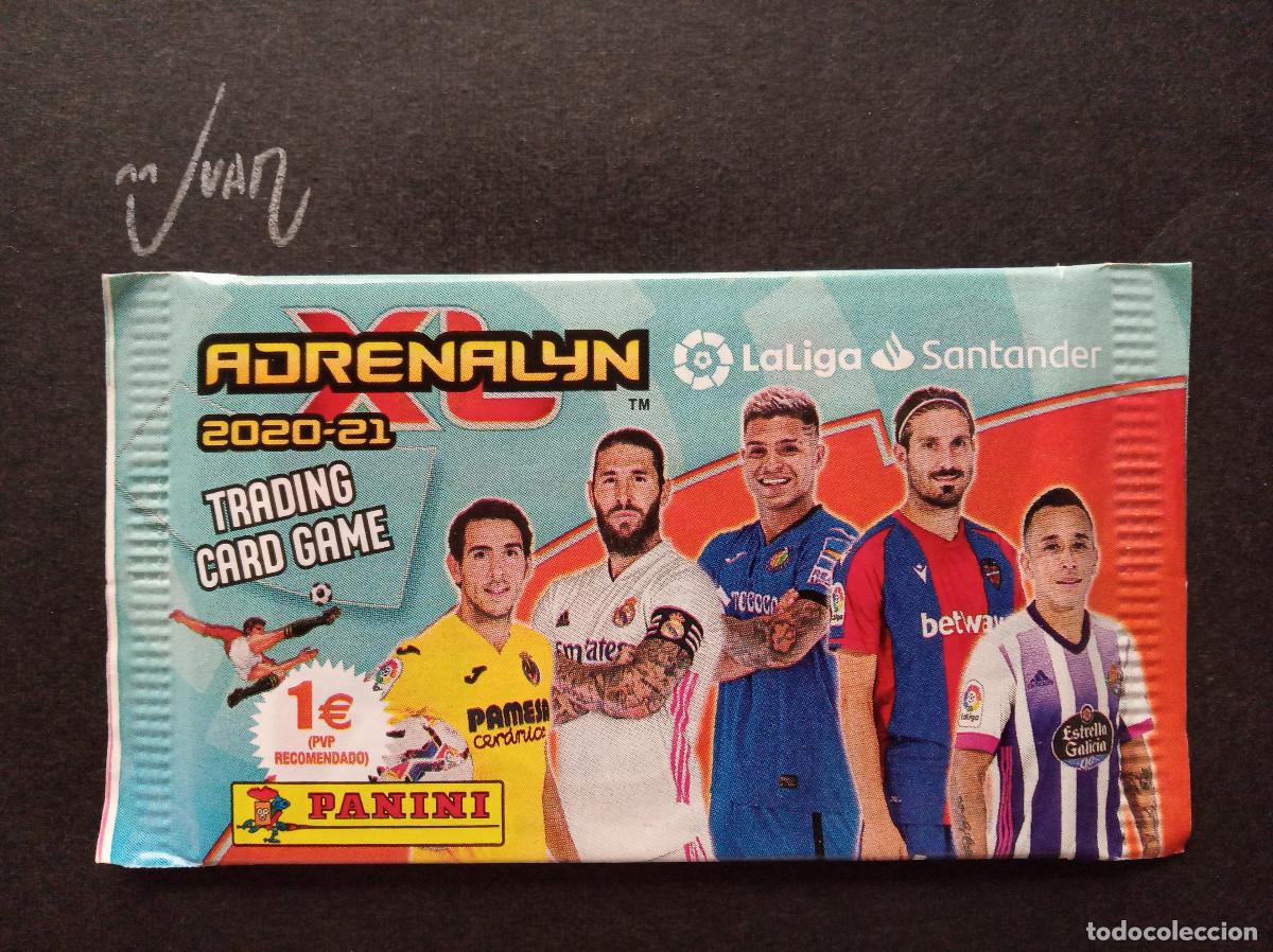 Figurine di Calcio: SOBRE SIN ABRIR ADRENALYN VERSION 2 ⚽ PANINI &reg; 2020 2021 LIGA 20 21 SERGIO RAMOS MADRID MESSI ?