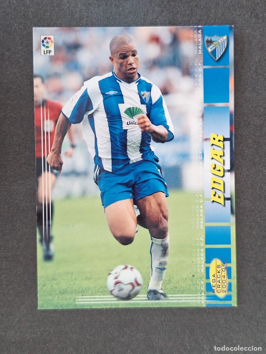 Cromos de f&uacute;tbol: L3 EDGAR MALAGA C. F. 196 PANINI MEGACRACKS 2004 2005 04 05