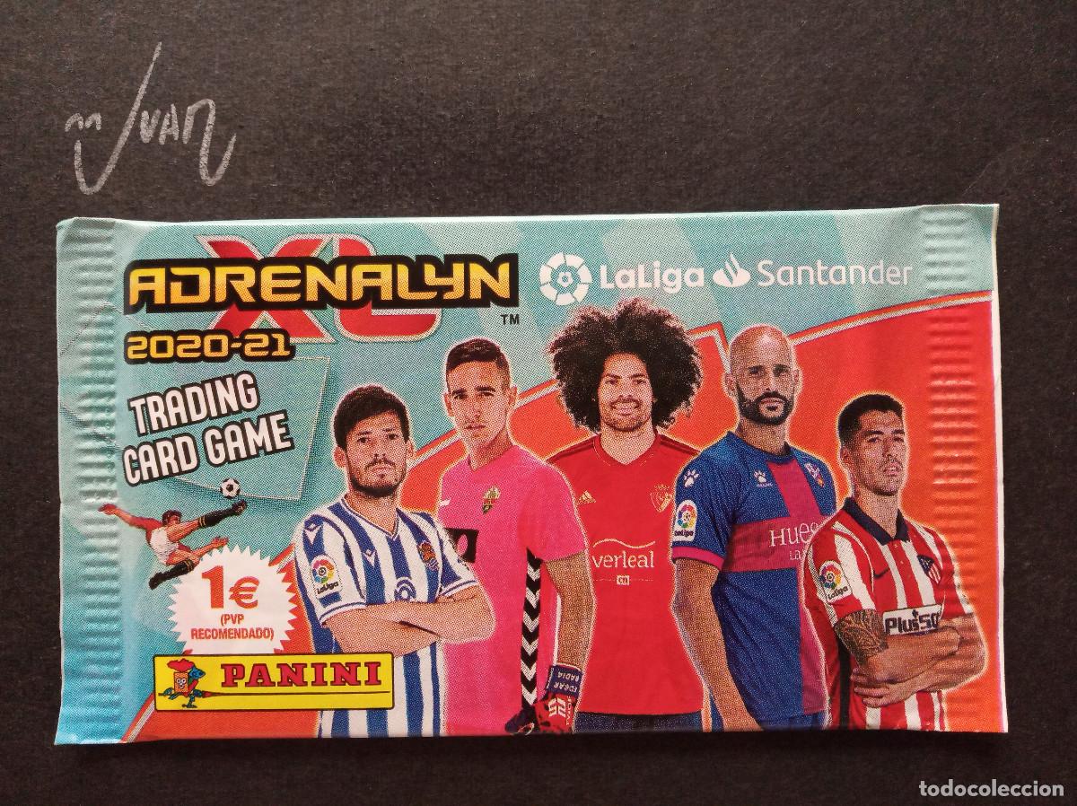 Cromos de f&uacute;tbol: SOBRE SIN ABRIR ADRENALYN VERSION 3 ⚽ PANINI &reg; 2020 2021 LIGA 20 21 SERGIO RAMOS MADRID MESSI ?