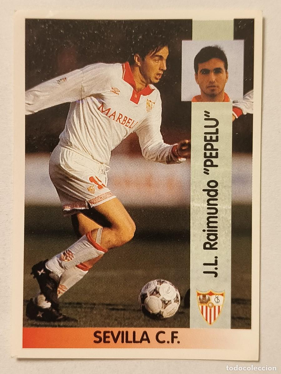 Cromos de f&uacute;tbol: #217 PEPELU (SEVILLA C.F.) LIGA 96/97 PANINI