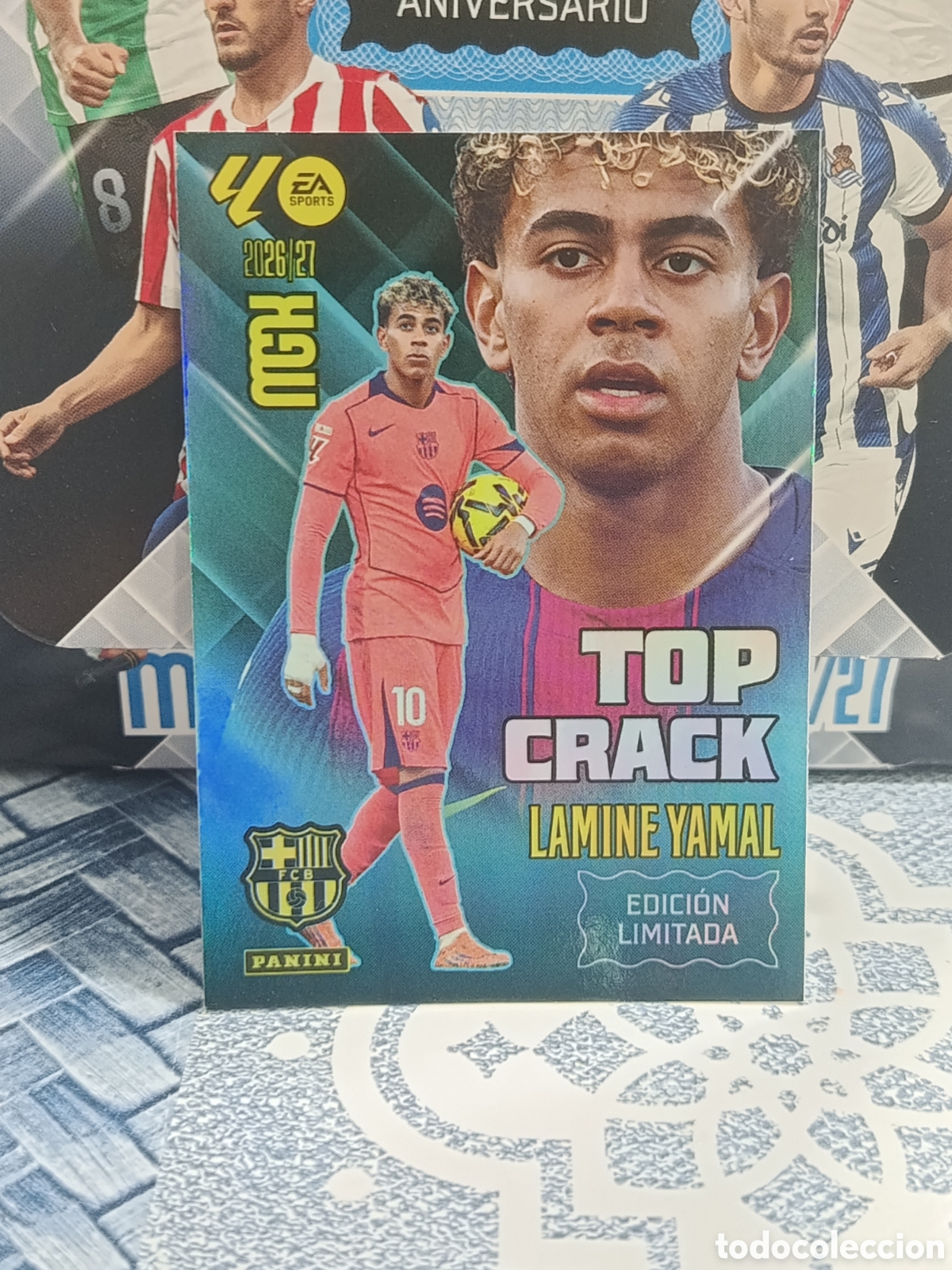 Cromos de Futebol: LAMINE YAMAL TOP CRACK EDICION LIMITADA MGK 26 27 2026 2027 PANINI