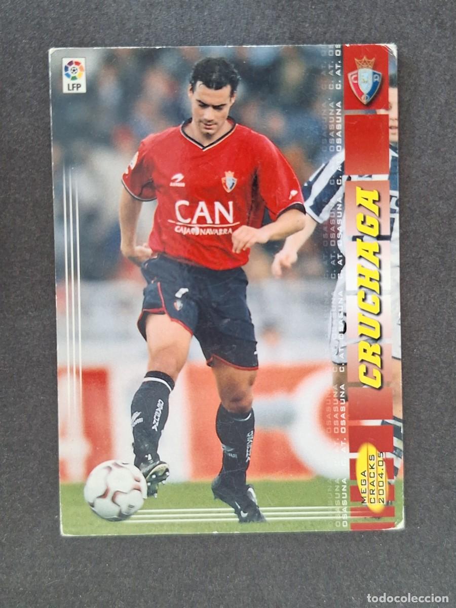 Cromos de Futebol: L3 CRUCHAGA C. A. OSASUNA 238 PANINI MEGACRACKS 2004 2005 04 05