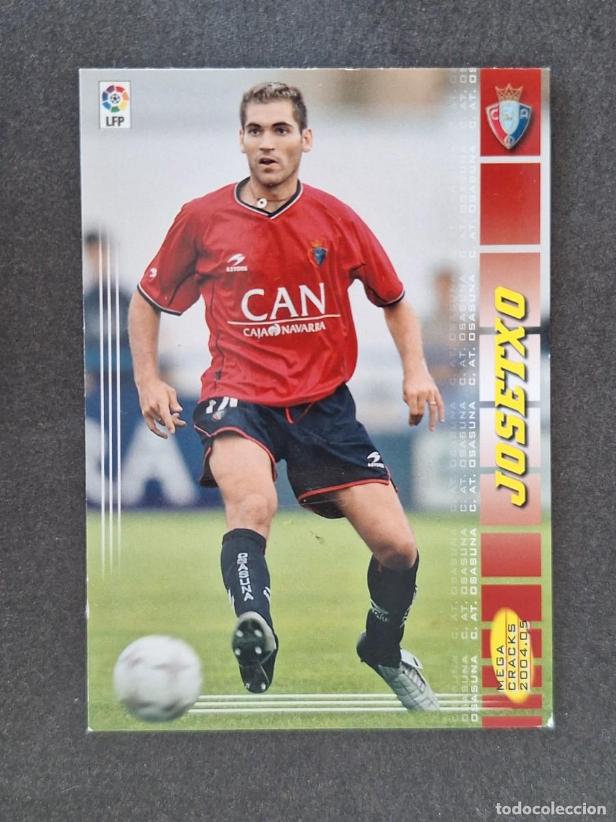 Cromos de f&uacute;tbol: L3 JOSETXO C. A. OSASUNA 239 PANINI MEGACRACKS 2004 2005 04 05