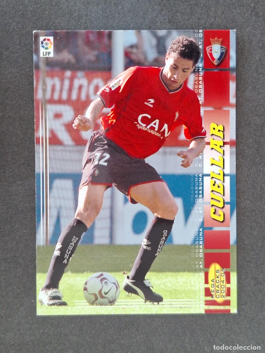 Cromos de f&uacute;tbol: L3 CUELLAR C. A. OSASUNA 240 PANINI MEGACRACKS 2004 2005 04 05