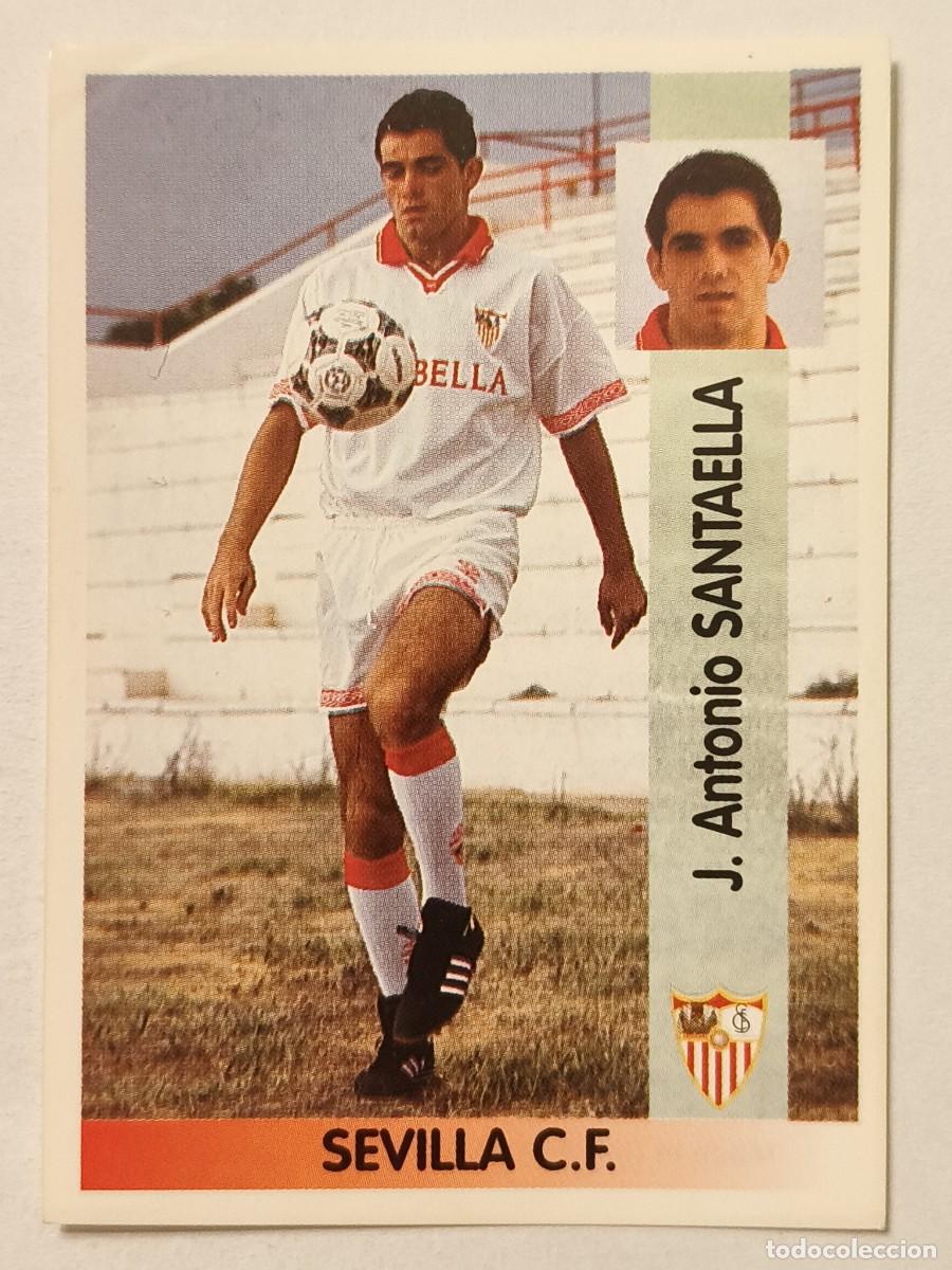 Cromos de f&uacute;tbol: #220 SANTAELLA (SEVILLA C.F.) LIGA 96/97 PANINI