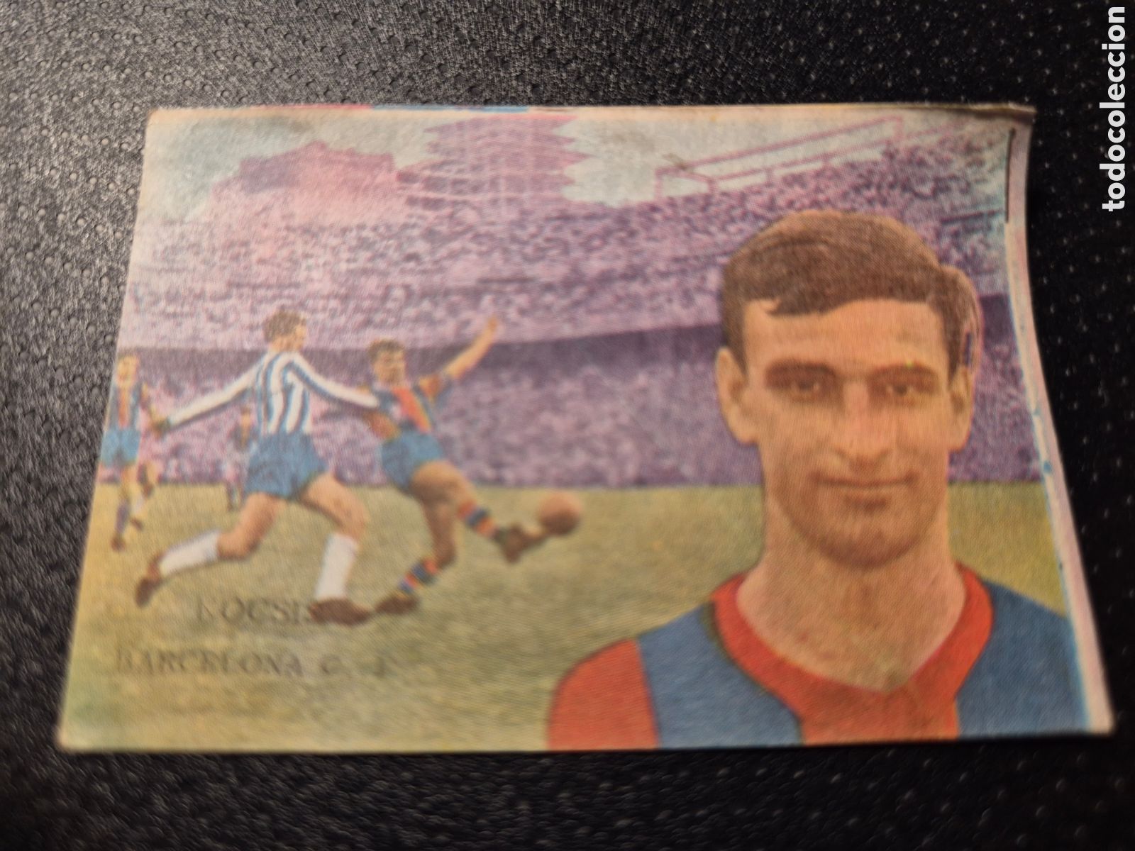 Cromos de Futebol: KOCSIS BARCELONA C F LIGA 1962 1963 62 63 DISGRA FHER