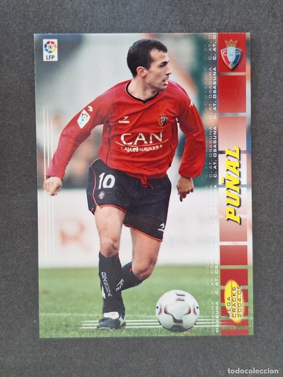 Cromos de f&uacute;tbol: L3 PU&Ntilde;AL C. A. OSASUNA 243 PANINI MEGACRACKS 2004 2005 04 05