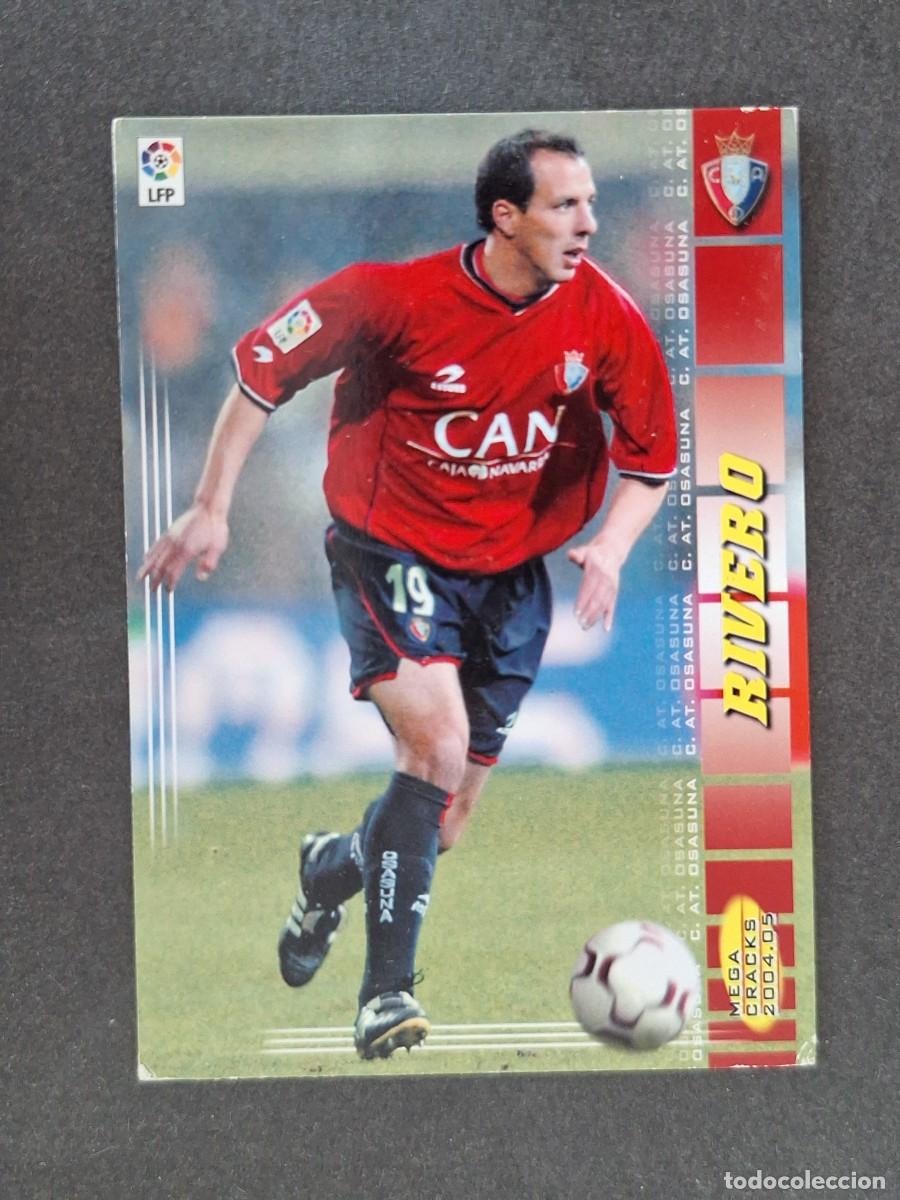 Cromos de f&uacute;tbol: L3 RIVERO C. A. OSASUNA 244 PANINI MEGACRACKS 2004 2005 04 05
