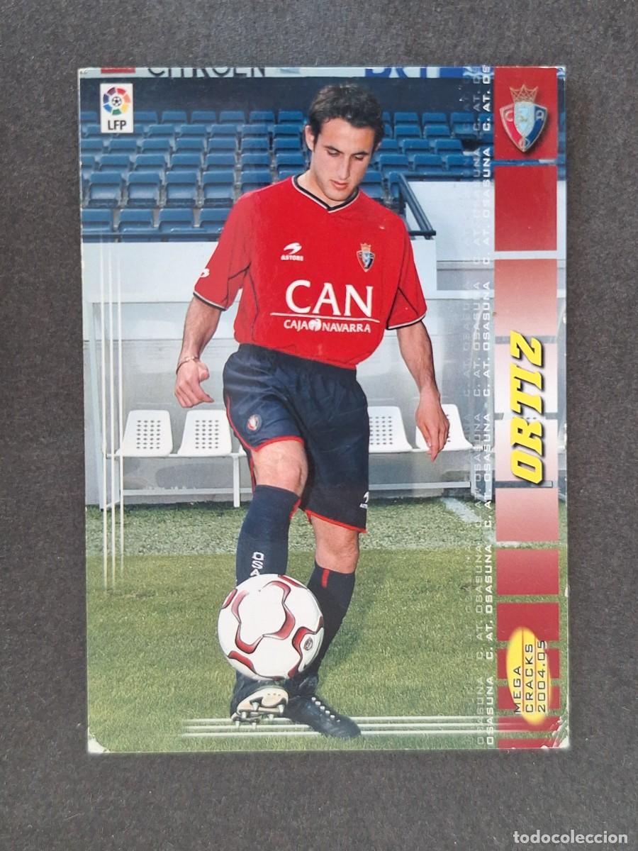 Cromos de f&uacute;tbol: L3 ORTIZ C. A. OSASUNA 245 PANINI MEGACRACKS 2004 2005 04 05
