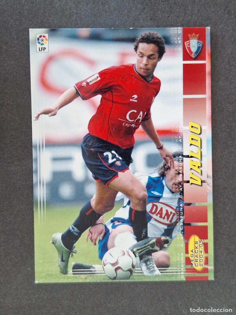 Cromos de f&uacute;tbol: L3 VALDO C. A. OSASUNA 246 PANINI MEGACRACKS 2004 2005 04 05