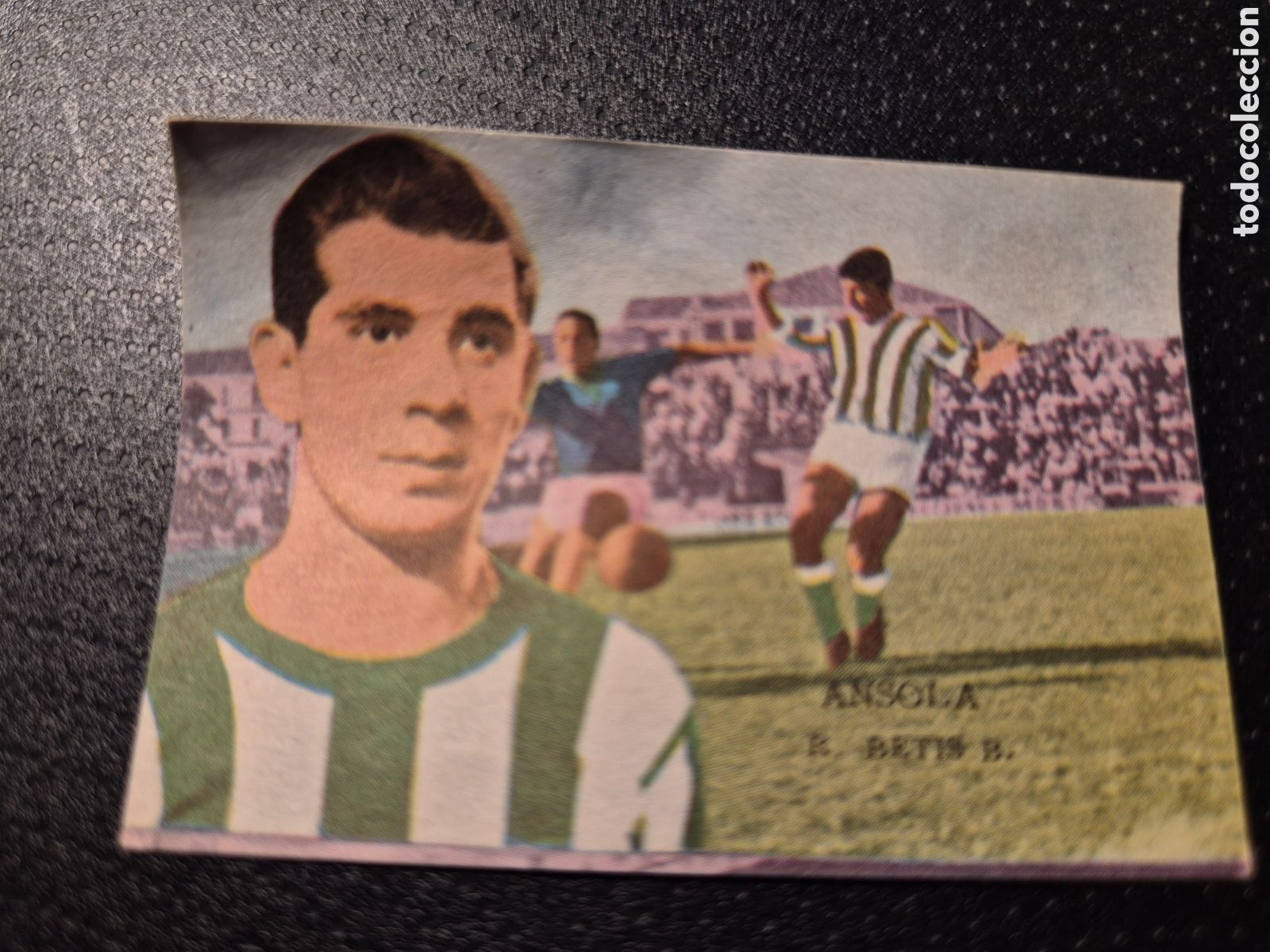 Cromos de f&uacute;tbol: ANSOLA R BETIS LIGA 1962 1963 62 63 DISGRA FHER