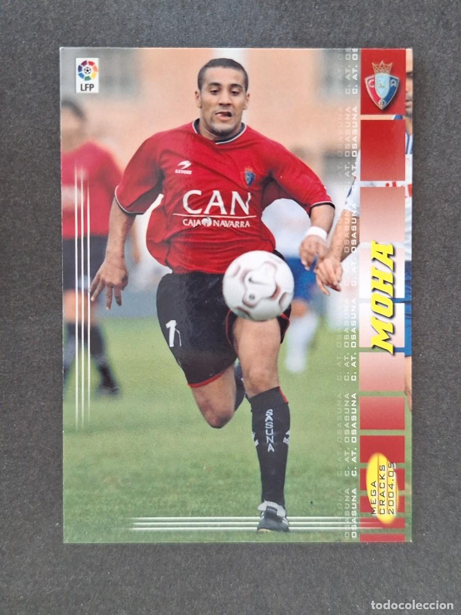 Cromos de f&uacute;tbol: L3 MOHA C. A. OSASUNA 248 PANINI MEGACRACKS 2004 2005 04 05