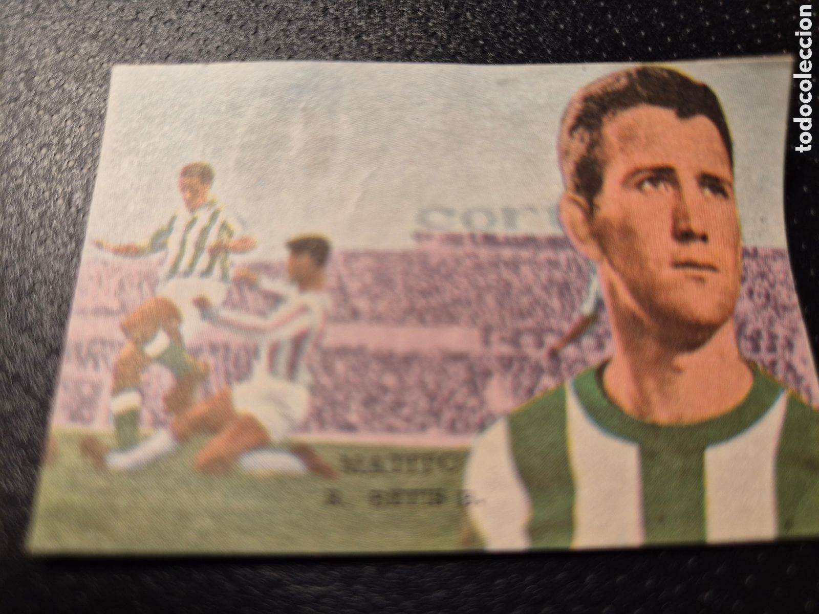 Football Stickers: MATITO R BETIS LIGA 1962 1963 62 63 DISGRA FHER