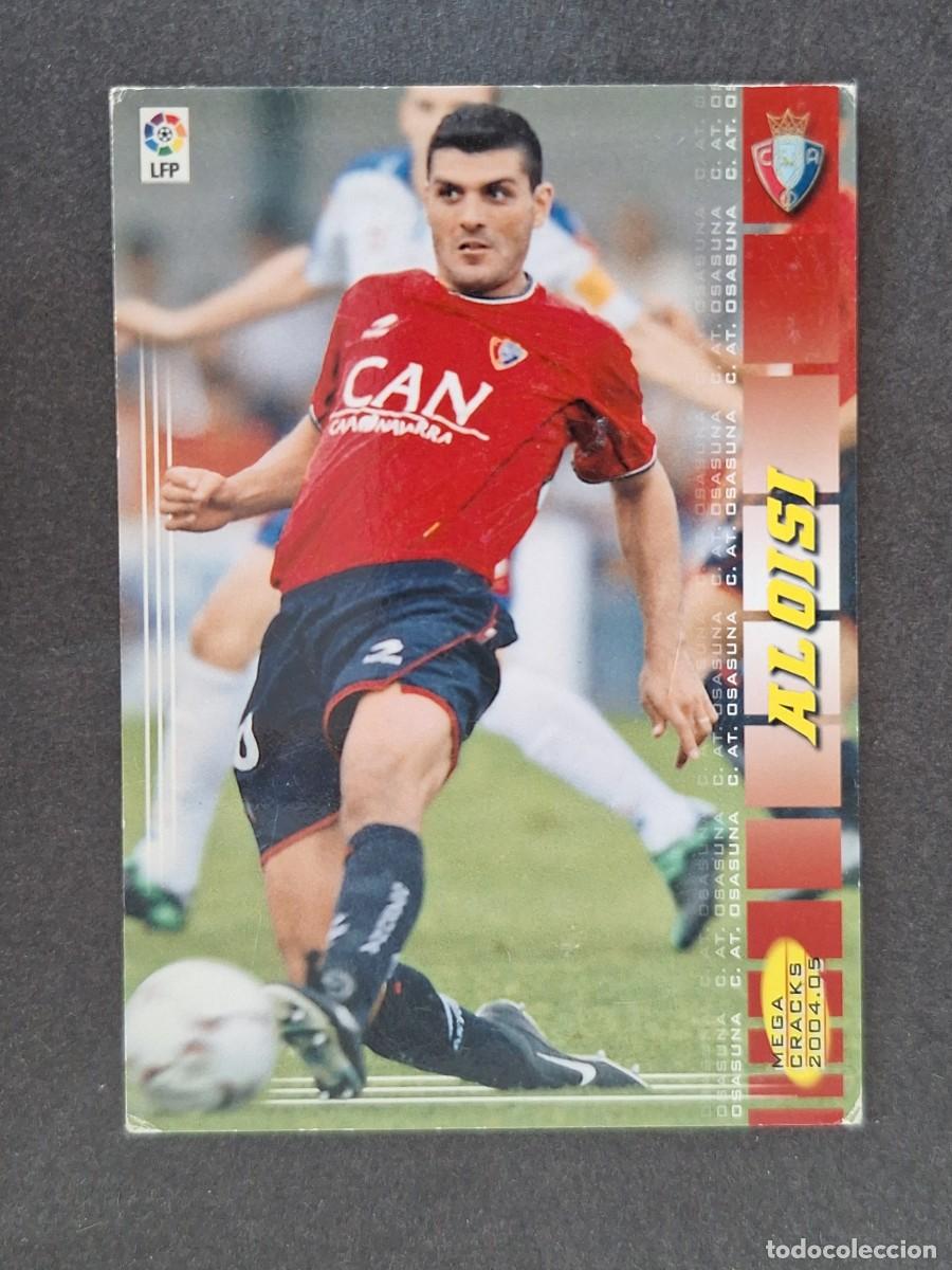 Football Stickers: L3 ALOISI C. A. OSASUNA 251 PANINI MEGACRACKS 2004 2005 04 05