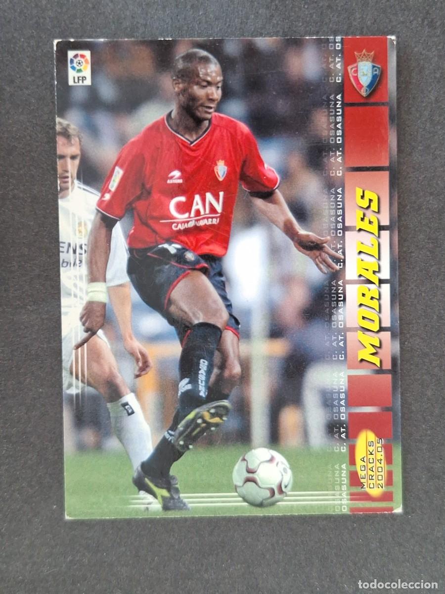 Cromos de f&uacute;tbol: L3 MORALES C. A. OSASUNA 252 PANINI MEGACRACKS 2004 2005 04 05