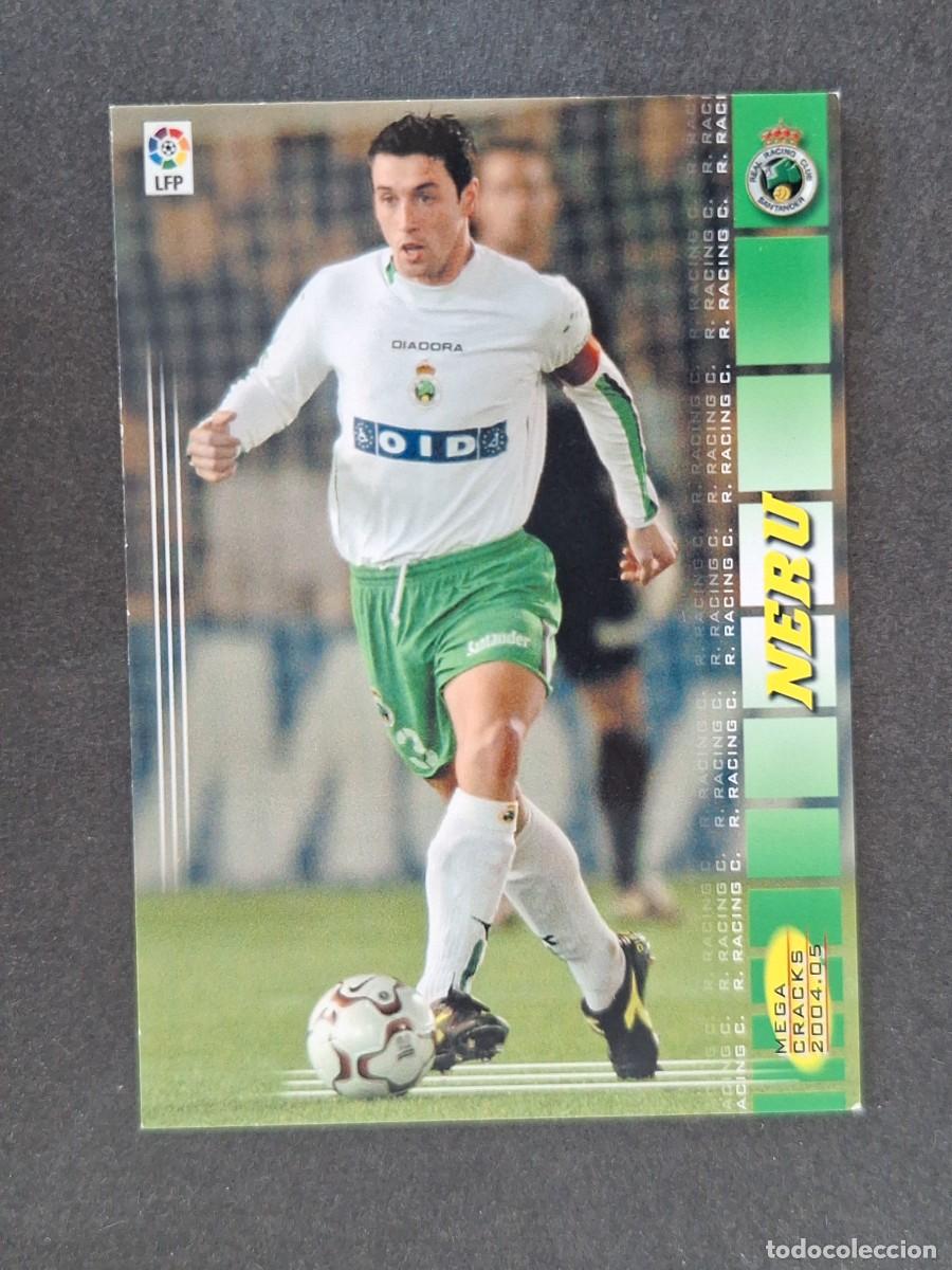 Cromos de f&uacute;tbol: L3 NERU RACING DE SANTANDER 259 PANINI MEGACRACKS 2004 2005 04 05