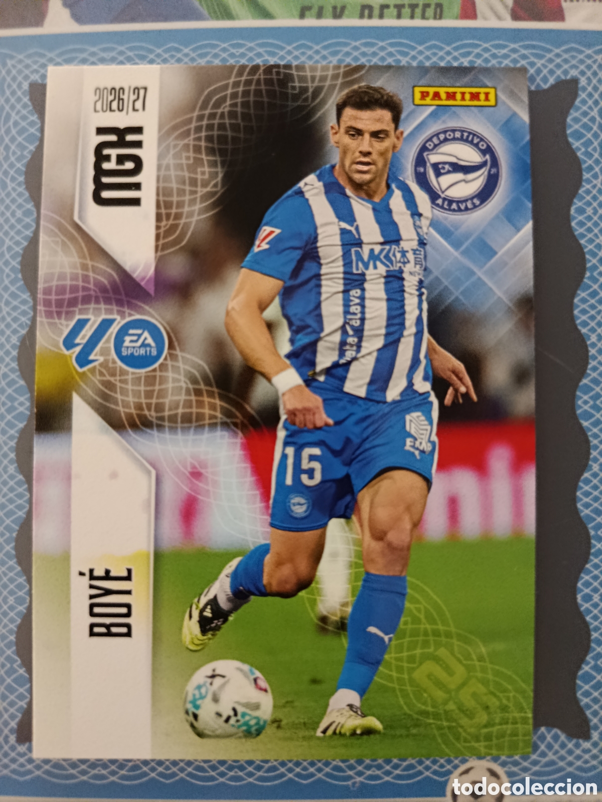 Cromos de f&uacute;tbol: MEGACRACKS 2026 2027 - PANINI - N⁰ 36 BOYE DEPORTIVO ALAVES