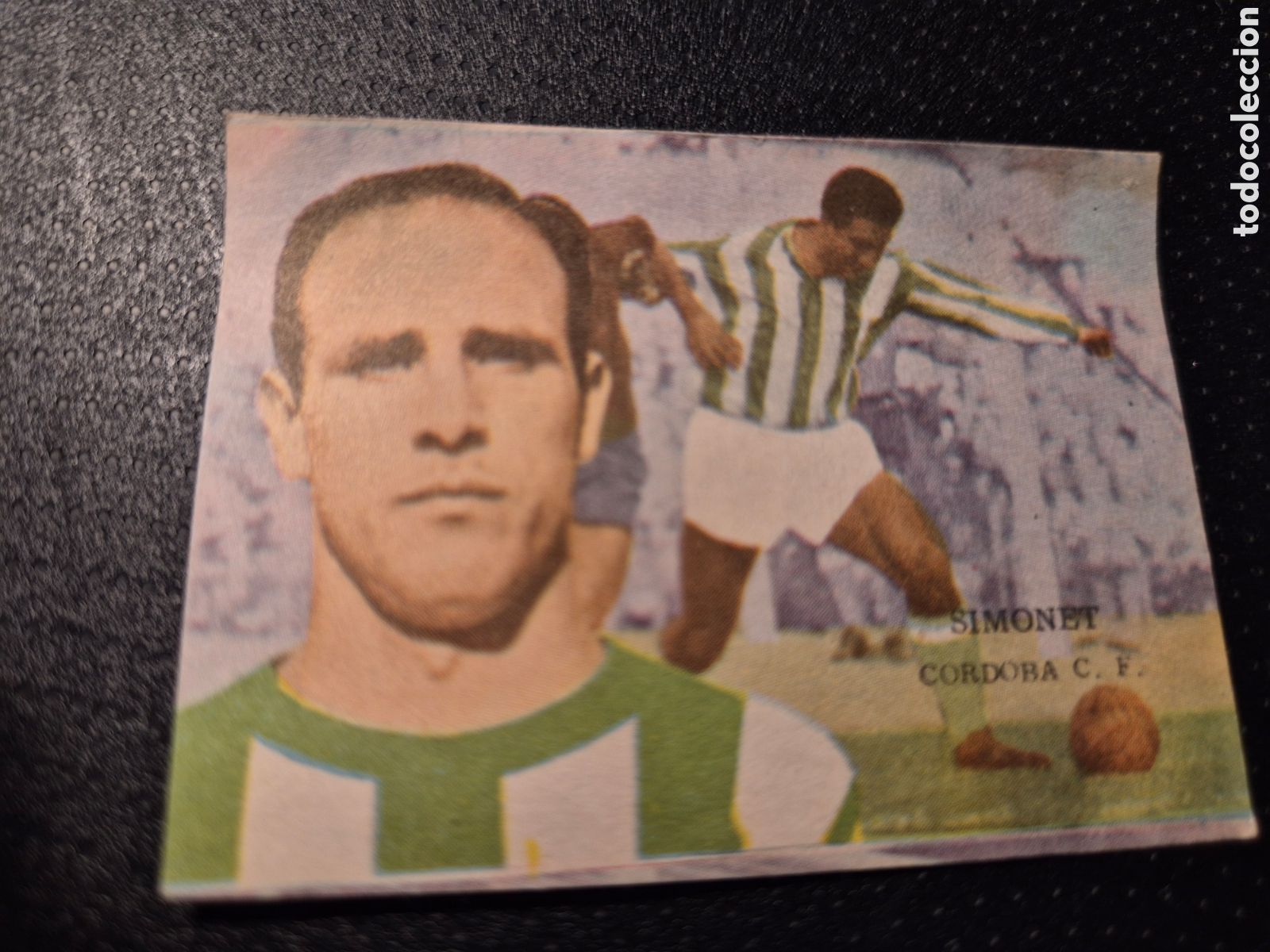 Fu&szlig;ball-Sticker: SIMONET OLIVA CORDOBA LIGA 1962 1963 62 63 DISGRA FHER