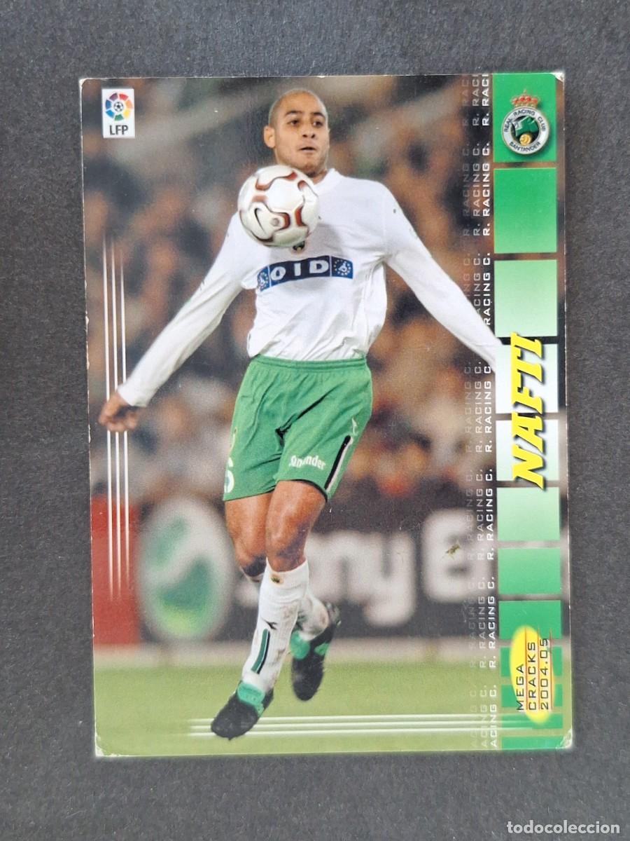 Cromos de f&uacute;tbol: L3 NAFTI RACING DE SANTANDER 261 PANINI MEGACRACKS 2004 2005 04 05