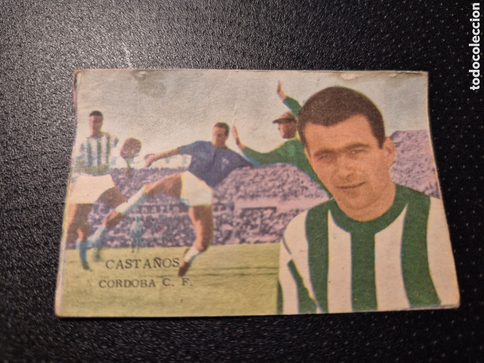 Fu&szlig;ball-Sticker: CASTA&Ntilde;OS CORDOBA LIGA 1962 1963 62 63 DISGRA FHER
