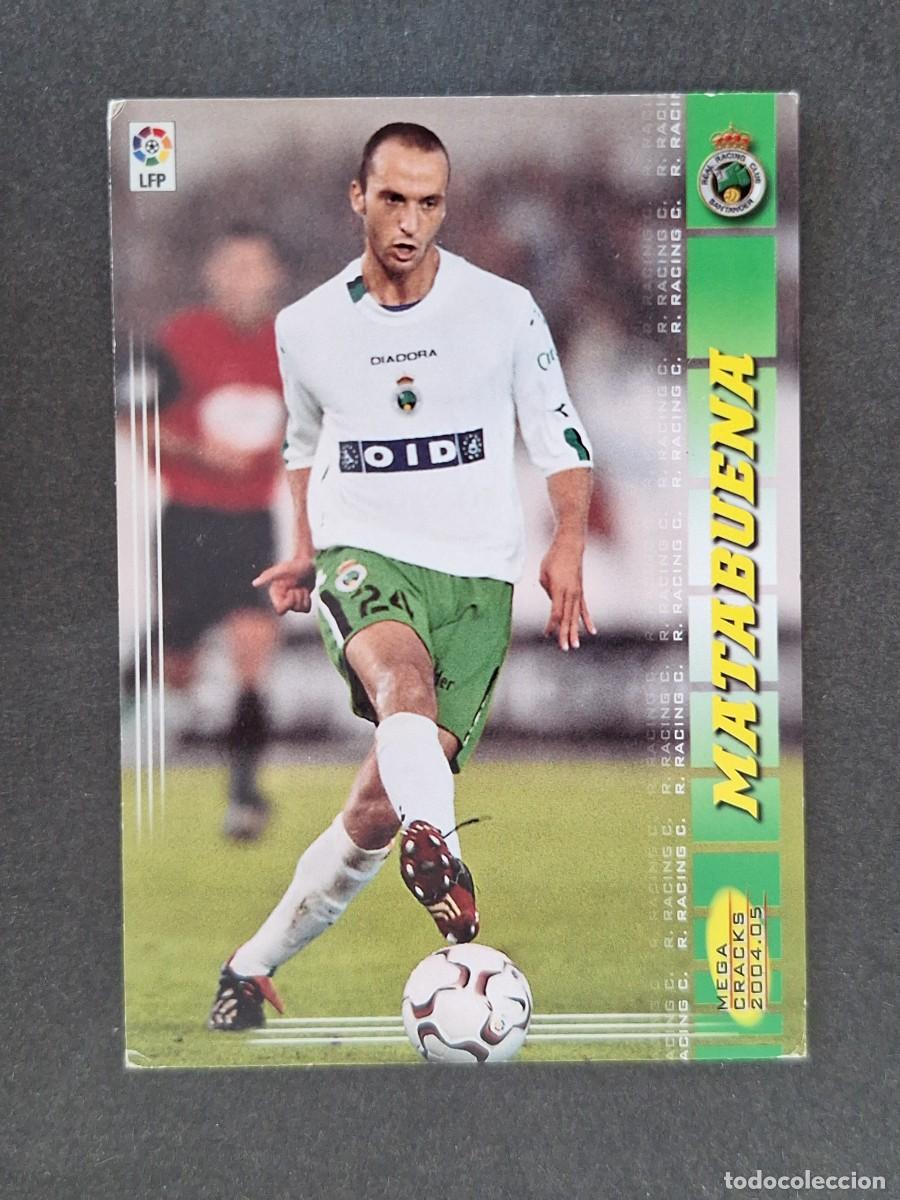 Fu&szlig;ball-Sticker: L3 MATABUENA RACING DE SANTANDER 263 PANINI MEGACRACKS 2004 2005 04 05