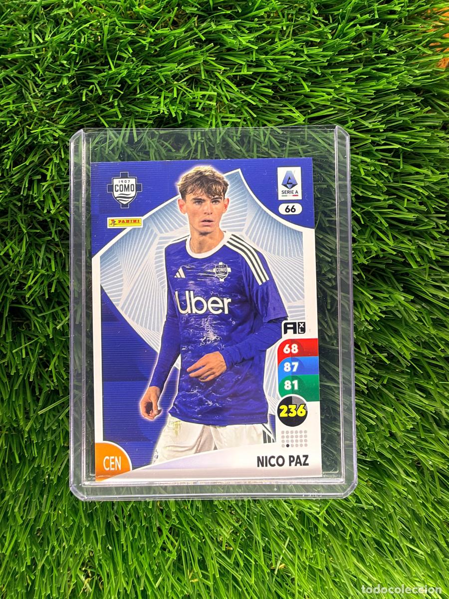 Cartes &agrave; collectionner de Football: N&ordm; 66 Nico Paz Como Adrenalyn XL Calcio Serie A 25 26