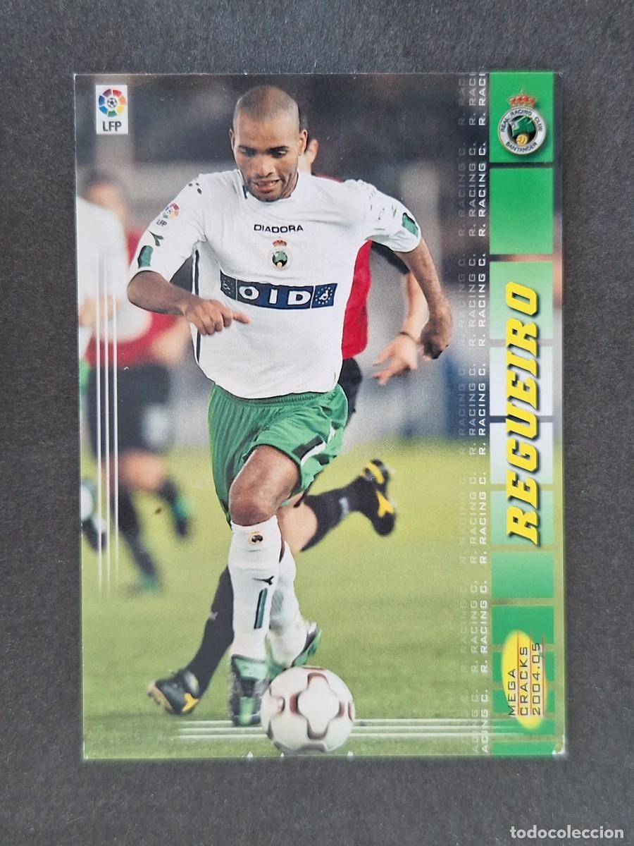 Cromos de f&uacute;tbol: L3 REGUEIRO RACING DE SANTANDER 268 PANINI MEGACRACKS 2004 2005 04 05