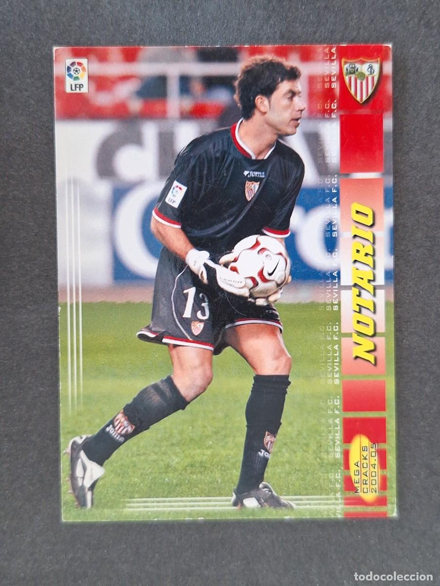 Cromos de f&uacute;tbol: L3 NOTARIO SEVILLA F. C. 273 PANINI MEGACRACKS 2004 2005 04 05