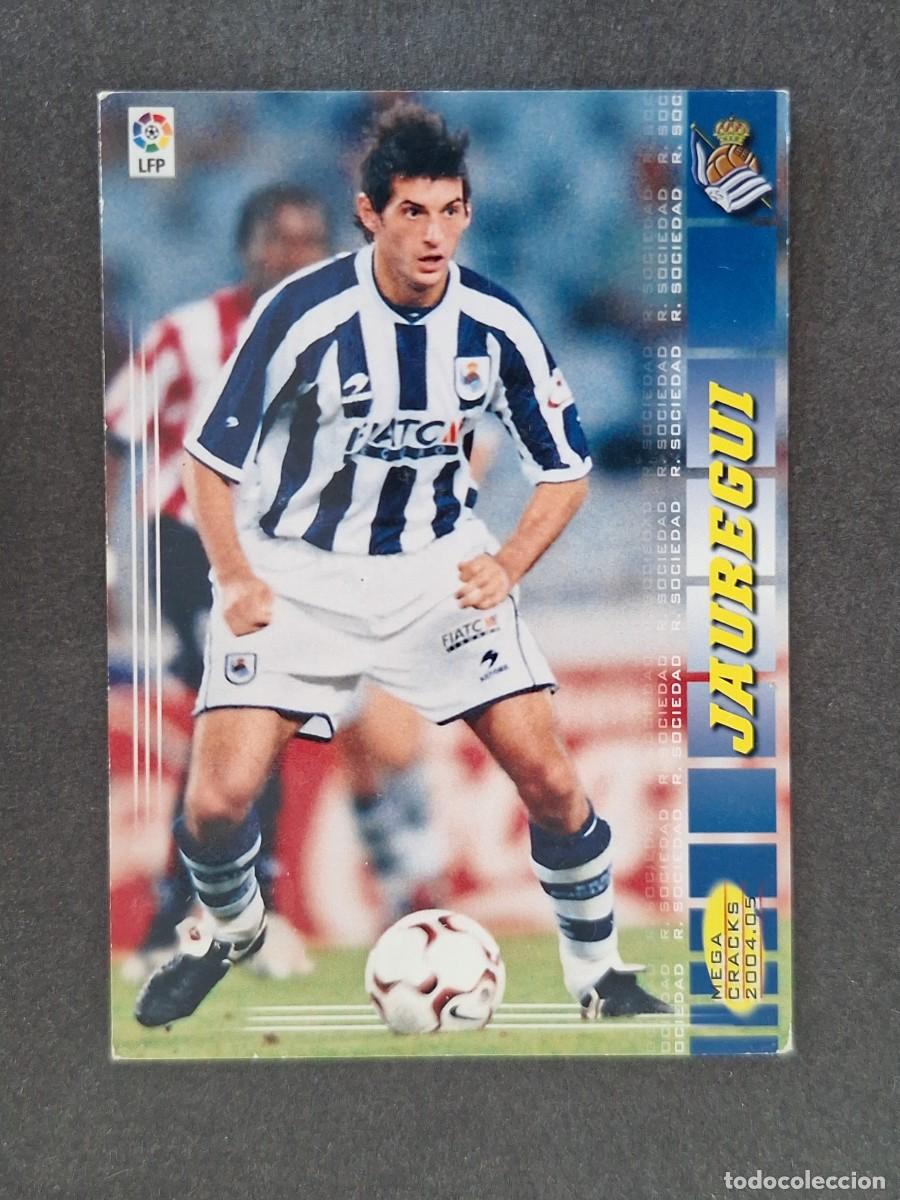 Cromos de f&uacute;tbol: L3 JAUREGUI REAL SOCIEDAD 293 PANINI MEGACRACKS 2004 2005 04 05