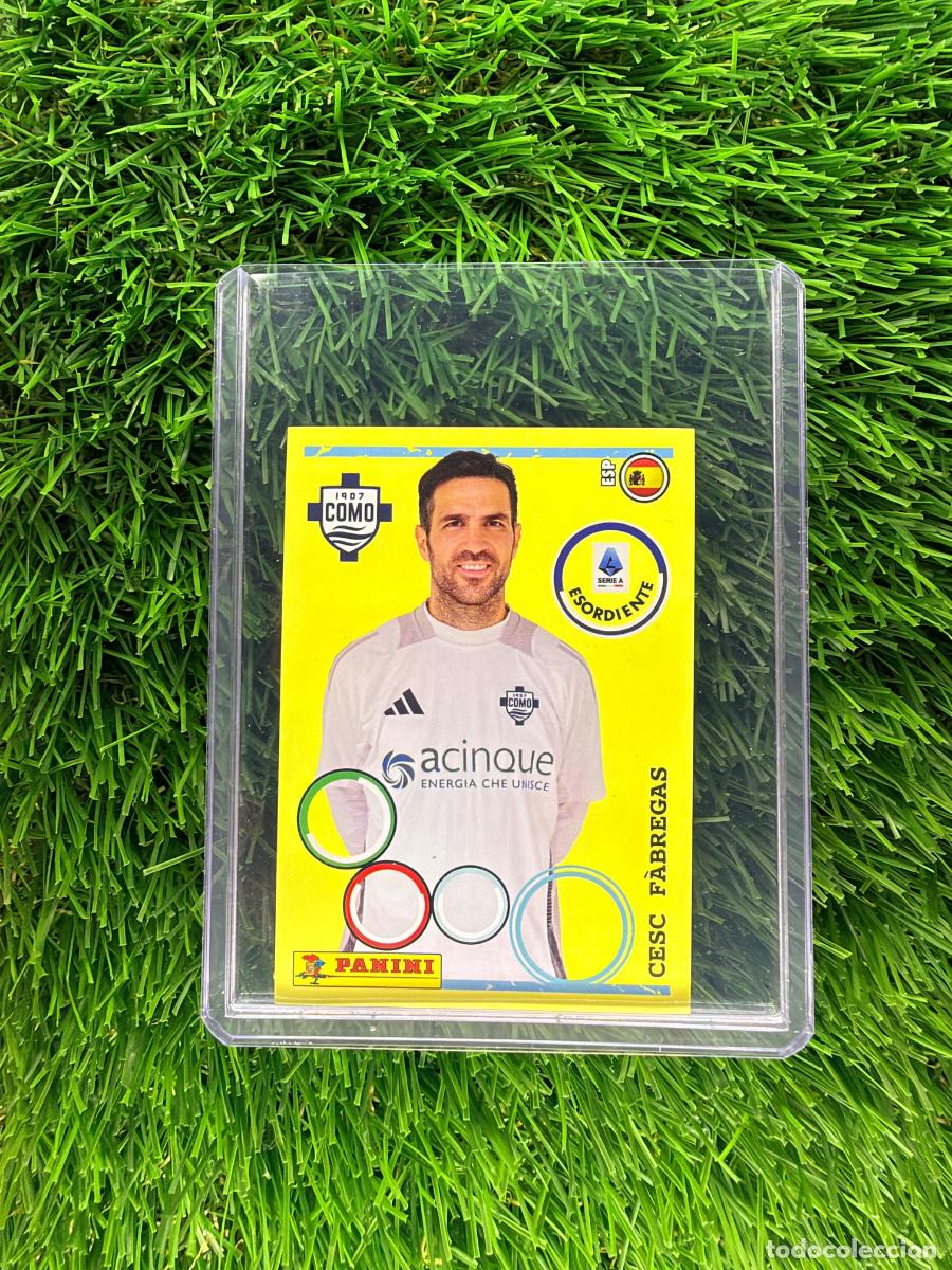 Cromos de f&uacute;tbol: N&ordm; 106 Cesc F&aacute;bregas Entrenador Como Calcio 24 25