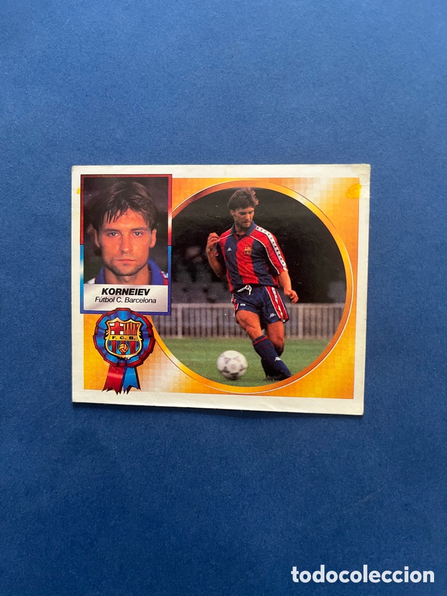 Cromos de f&uacute;tbol: Korneiev Barcelona Este 1994-95 Fichaje 6 Bis sin pegar .