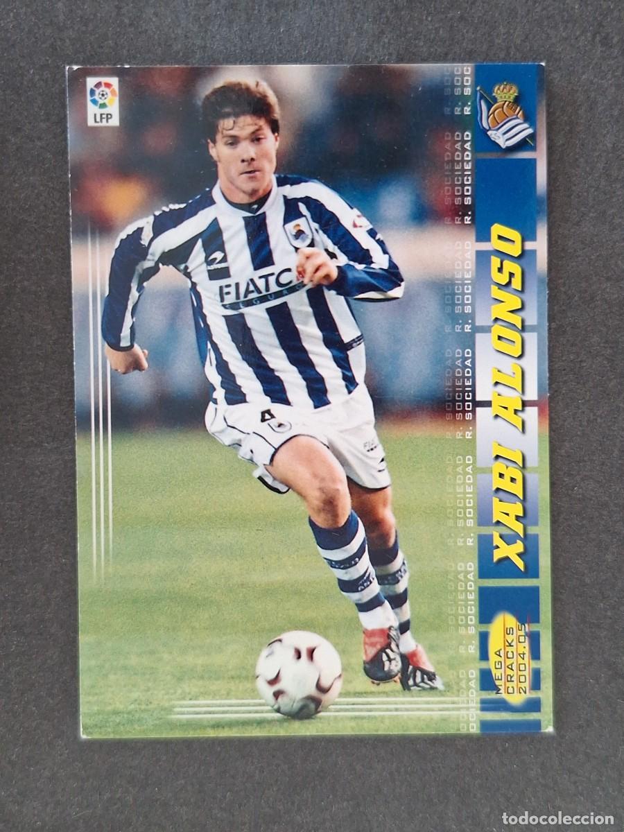 Cromos de f&uacute;tbol: L3 XABI ALONSO REAL SOCIEDAD 297 PANINI MEGACRACKS 2004 2005 04 05
